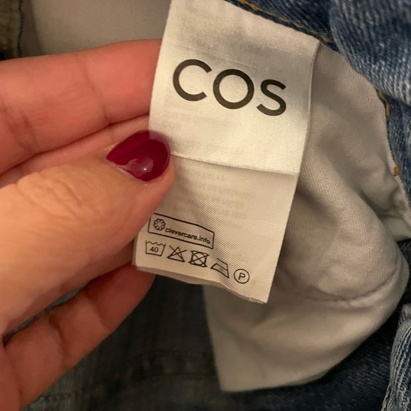 COS wide leg high rise jeans - Picture 5 of 7